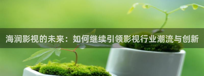 乐乐影院琪琪：海润影视的未来：如何继续引领影视行业潮流与创新