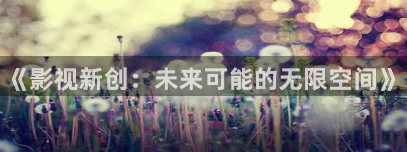 琪琪成人影院：《影视新创：未来可能的无限空间》